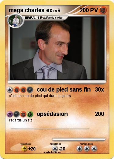 Pokemon méga charles ex