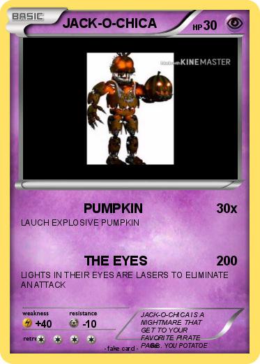 Pokemon JACK-O-CHICA