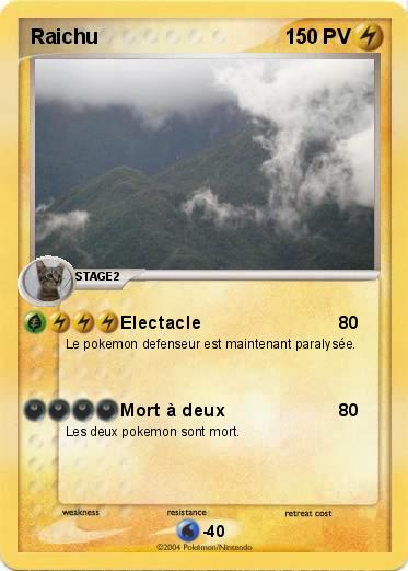 Pokemon Raichu