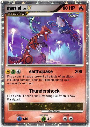 Pokemon martial