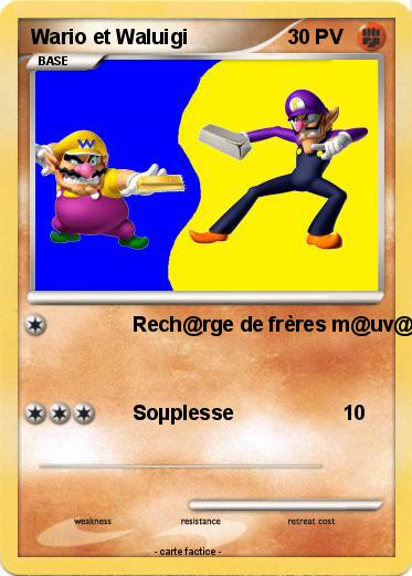 Pokemon Wario et Waluigi