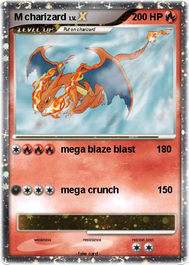 Pokemon M charizard