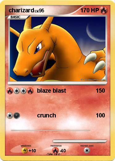 Pokemon charizard