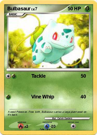 Pokemon Bulbasaur