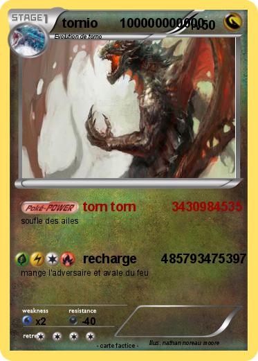 Pokemon tornio      100000000000