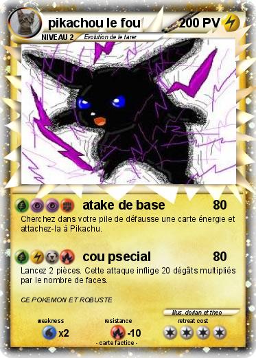 Pokemon pikachou le fou