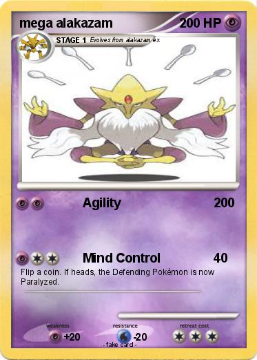 Pokemon mega alakazam