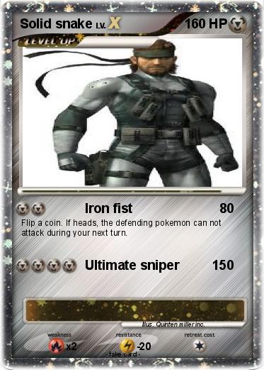 Pokemon Solid snake