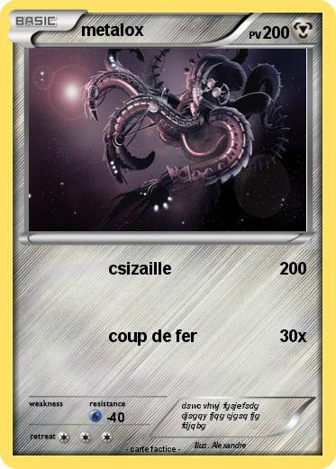 Pokemon metalox