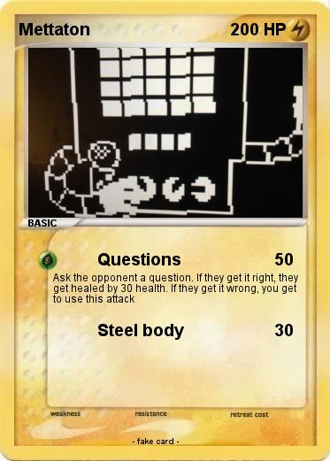 Pokemon Mettaton