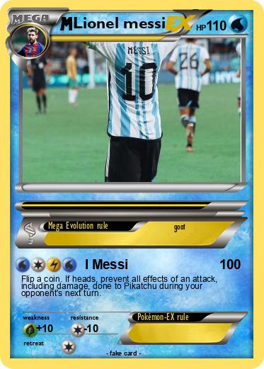 Pokemon Lionel messi