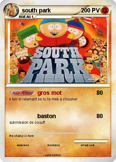 Pokemon south park