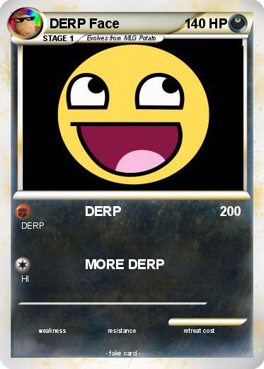 Pokemon DERP Face