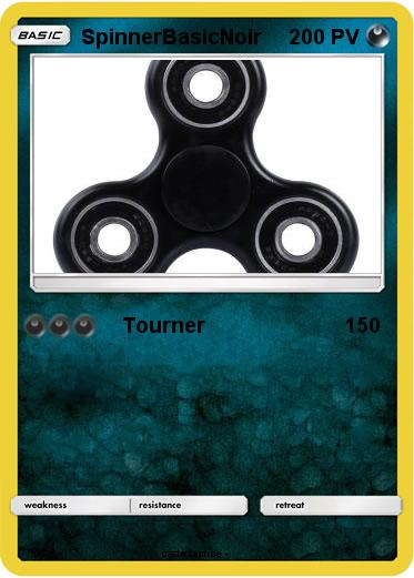 Pokemon SpinnerBasicNoir