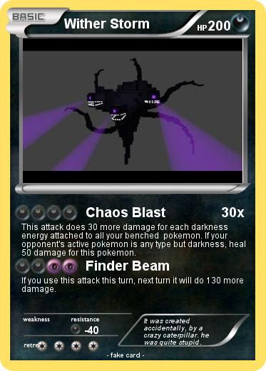 Pokemon Wither Storm
