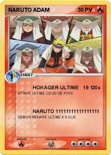 Pokemon NARUTO ADAM