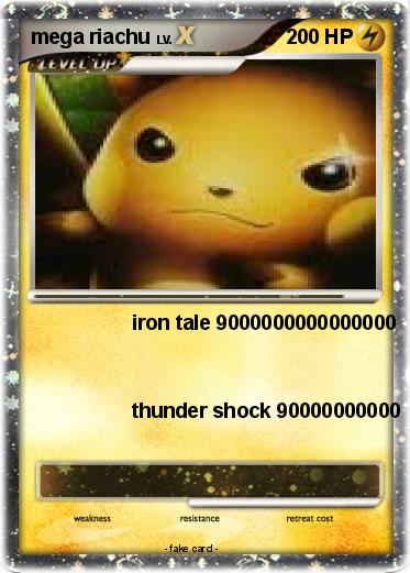 Pokemon mega riachu