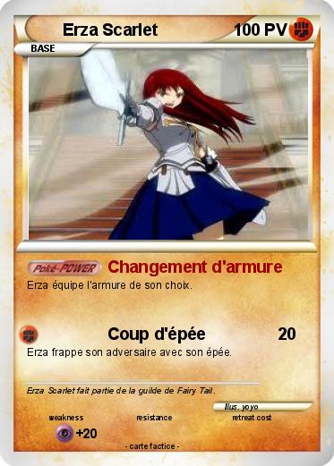 Pokemon Erza Scarlet