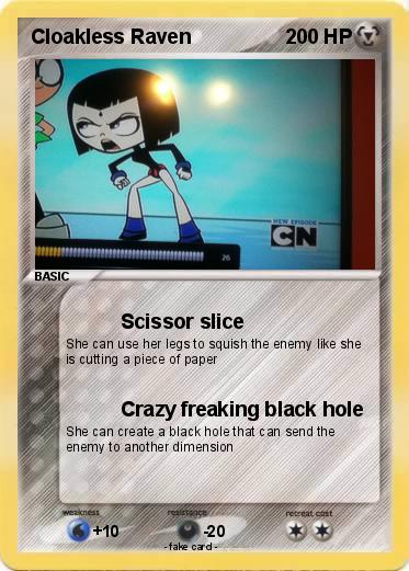 Pokemon Cloakless Raven