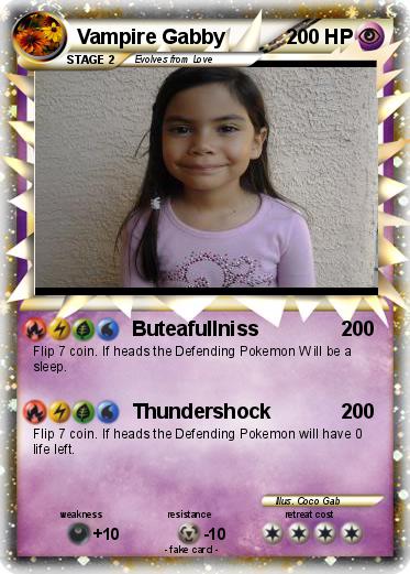 Pokemon Vampire Gabby