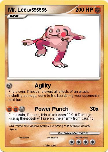 Pokemon Mr. Lee