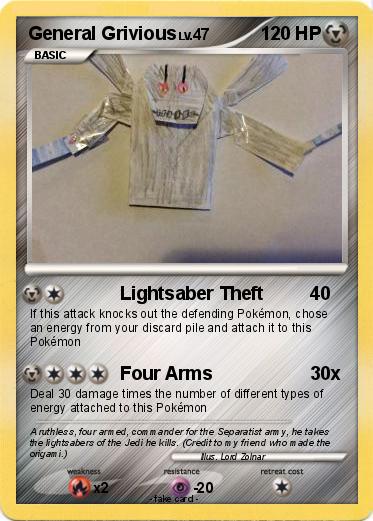 Pokemon General Grivious