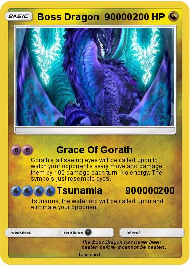 Pokemon Boss Dragon  90000