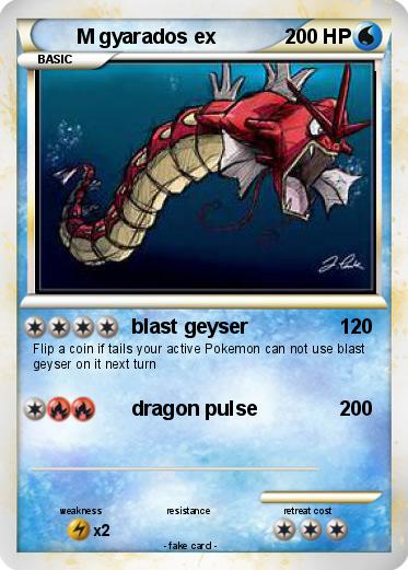 Pokemon M gyarados ex
