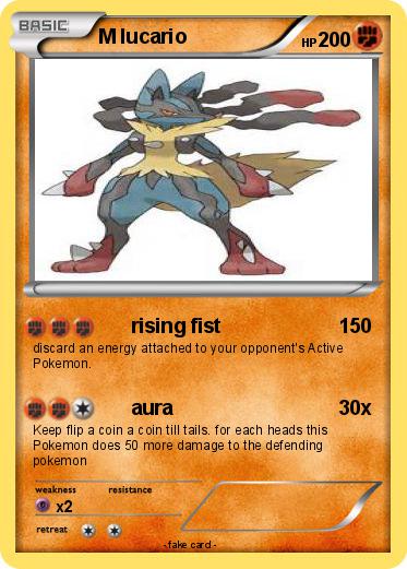 Pokemon M lucario