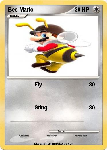 Pokemon Bee Mario