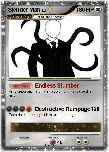 Pokemon Slender Man