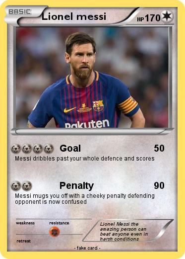 Pokemon Lionel messi