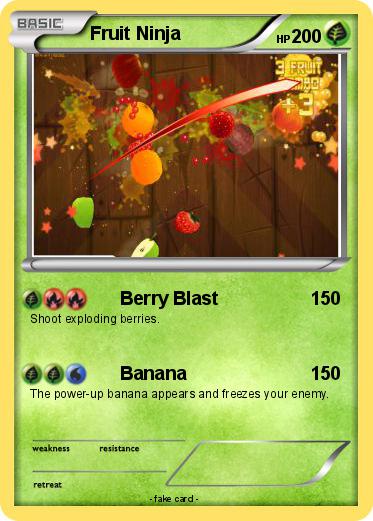 Pokemon Fruit Ninja