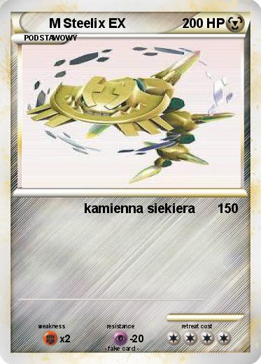 Pokemon M Steelix EX