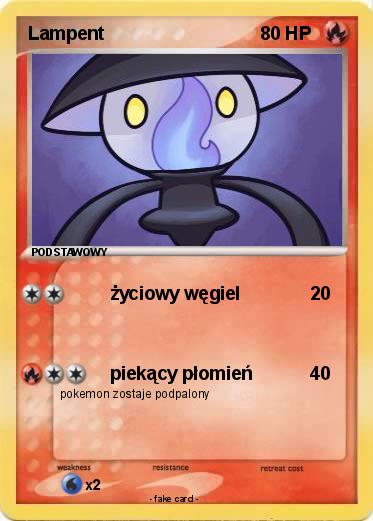 Pokemon Lampent