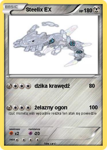 Pokemon Steelix EX