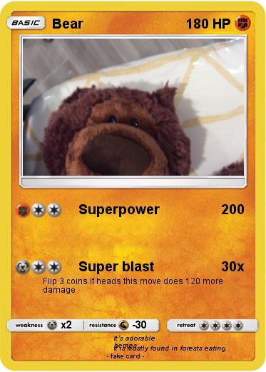 Pokemon Bear