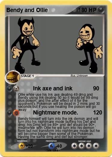 Pokemon Bendy and Ollie