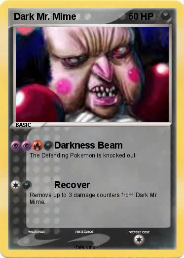 Pokemon Dark Mr. Mime