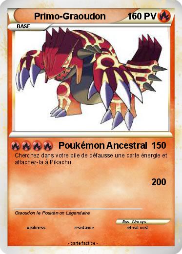 Pokemon Primo-Graoudon