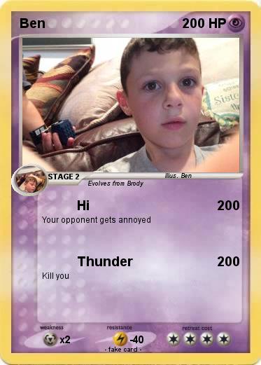 Pokemon Ben