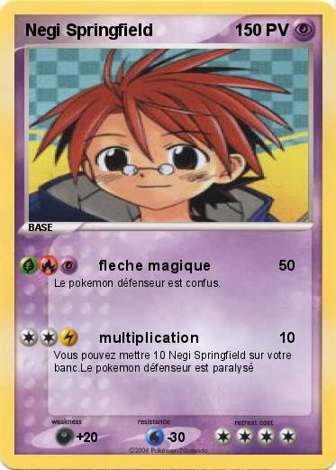 Pokemon Negi Springfield