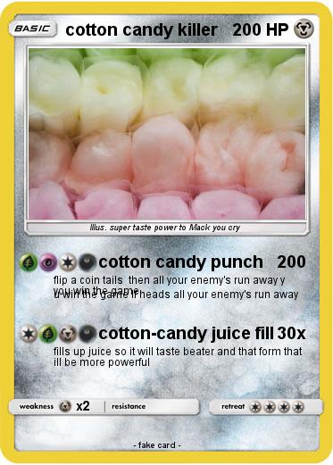 Pokemon cotton candy killer
