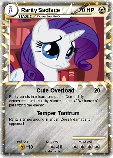 Pokemon Rarity Sadface