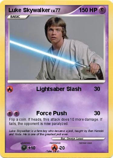 Pokemon Luke Skywalker