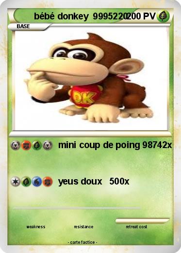 Pokemon bébé donkey  9995220