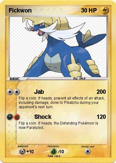 Pokemon Fickwon