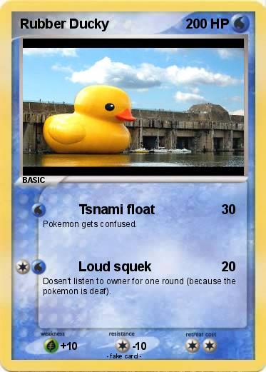 Pokemon Rubber Ducky