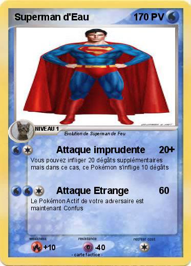 Pokemon Superman d'Eau