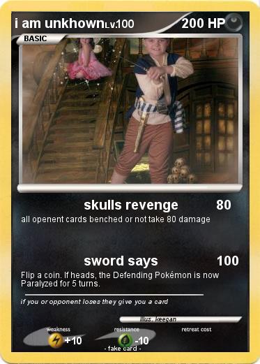 Pokemon i am unkhown